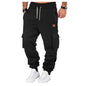 Mens Linen Pants Summer Beach Yoga Pants 2024 Solid Color Harem Pants 2024 Summer Casual Pleated Front