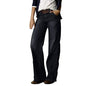 Jeans for Women High Waist Stretchy Classic Button Fly Stretchy Straight Legs Denim Pants Loose Boyfriend Denim Pant