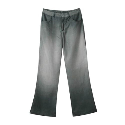 Jeans for Women High Waist Stretch Skinny Jean Button Fly Stretchy Straight Legs Denim Pants Destroyed Denim Pants