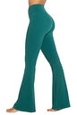 Sunzel Womens Flare Leggings with Tummy Control Crossover Waist and Wide Leg