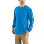 Carhartt Men's Loose Fit Heavyweight Long-Sleeve Logo Sleeve Graphic T-Shirt