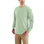 Carhartt Men's Loose Fit Heavyweight Long-Sleeve Logo Sleeve Graphic T-Shirt