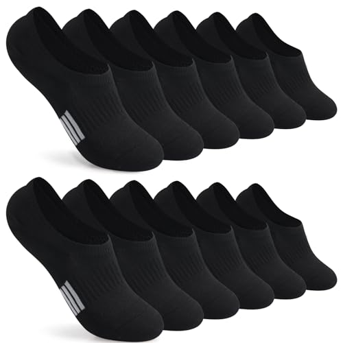 Toes Home No Show Socks Womens Cushioned Low Cut Athletic Hidden Liner for Sneakers Ankle Invisible Running Socks 4/6 Pairs