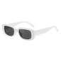 BUTABY Rectangle Sunglasses for Women Retro Driving Glasses 90’s Vintage Fashion Narrow Square Frame UV400 Protection