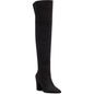 Jessica Simpson Womens Faux Suede Over-The-Knee Boots Black 11 Medium (B,M)