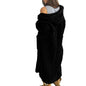 NIUBIA Womens Casual Long Sleeve Open Cardigan Warm Hooded Outwear Coat Cable Knit Long Cardigan Sweaters with Pockets