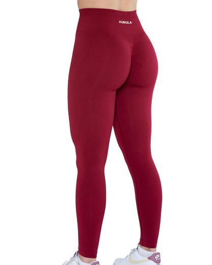 AUROLA Workout Leggings for Women Seamless Scrunch Tights Tummy Control Gym Fitness Girl Sport Active Yoga Pants
