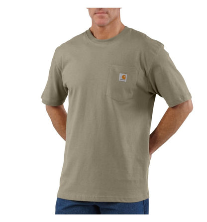 Carhartt Men's Loose Fit Heavyweight Short-Sleeve Pocket T-Shirt