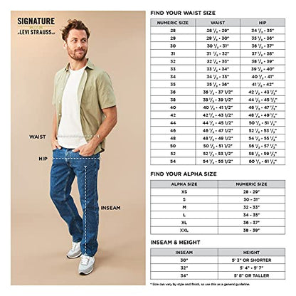 Levi Strauss Signature Gold Men's Straight Fit Jeans