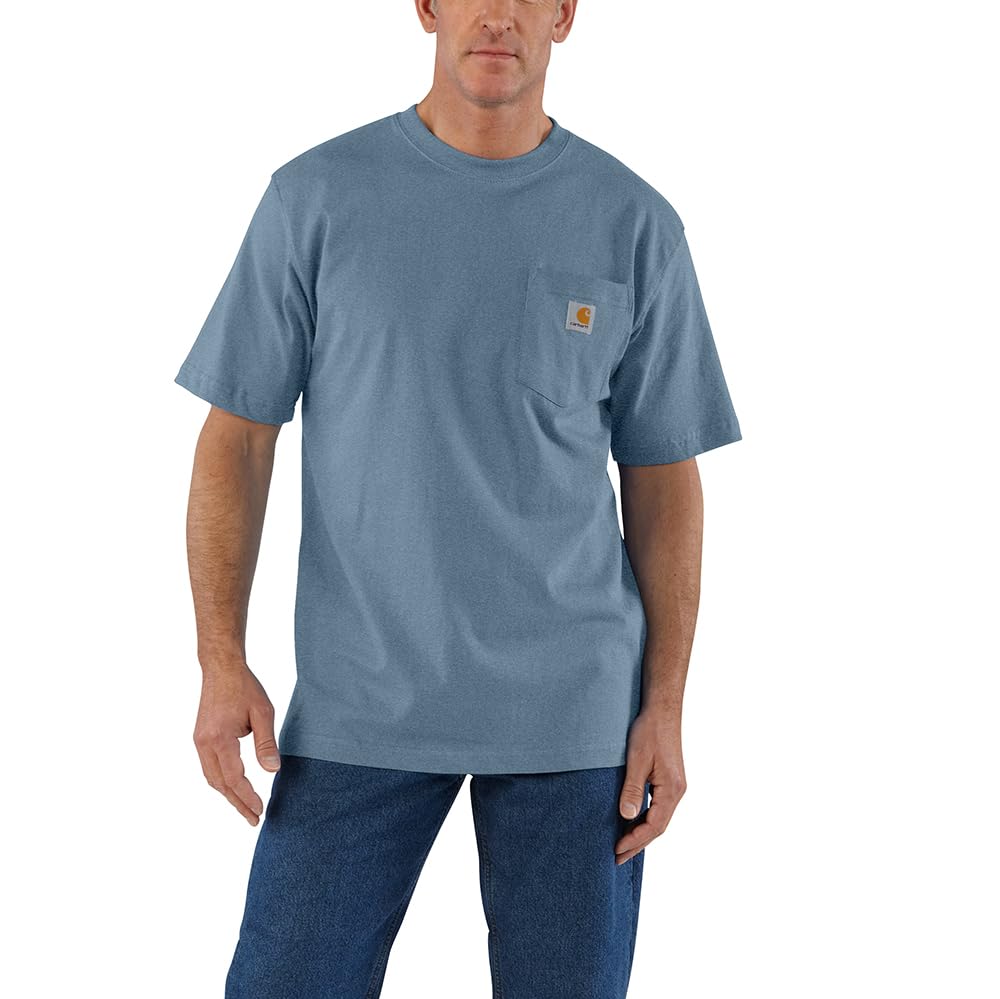 Carhartt Men's Loose Fit Heavyweight Short-Sleeve Pocket T-Shirt