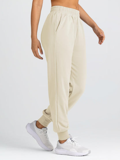 Yovela Sweatpants Women Baggy High Waisted Sweat Pants Fall Clothes Casual Joggers Y2k Aesthetic Warm Trousers with Pockets