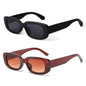 BUTABY Rectangle Sunglasses for Women Retro Driving Glasses 90’s Vintage Fashion Narrow Square Frame UV400 Protection