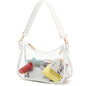 CYHTWSDJ Shoulder Bags for Women, Cute Hobo Tote Handbag Mini Clutch Purse with Zipper Closure