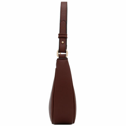 FashionPuzzle Small Crescent Shoulder Bag Underarm Purse