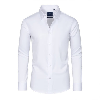 Alimens & Gentle Slim Fit Mens Dress Shirts for Men Button Down Long Sleeve Dress Shirts Wrinkle Free Formal Stain Proof