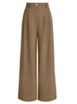 AUTOMET Women Wide Leg Dress Pants High Waisted Loose Fit Business Casual Work Trousers with Pockets 2024