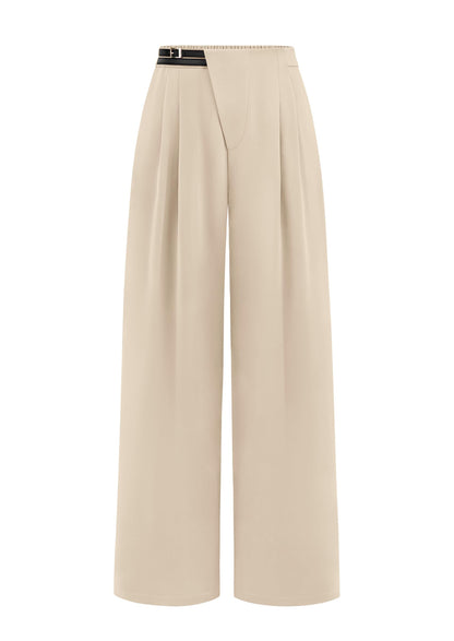 PRETTYGARDEN Women's Wide Leg Pants Dressy High Waisted Business Casual Work Office Suit Palazzo Pant Trousers