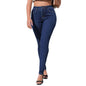 Womens Straight Leg Jeans High Waisted Wide Leg Jeans Casual Stretchy Denim Pants
