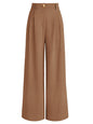 AUTOMET Women Wide Leg Dress Pants High Waisted Loose Fit Business Casual Work Trousers with Pockets 2024