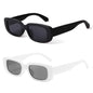 BUTABY Rectangle Sunglasses for Women Retro Driving Glasses 90’s Vintage Fashion Narrow Square Frame UV400 Protection