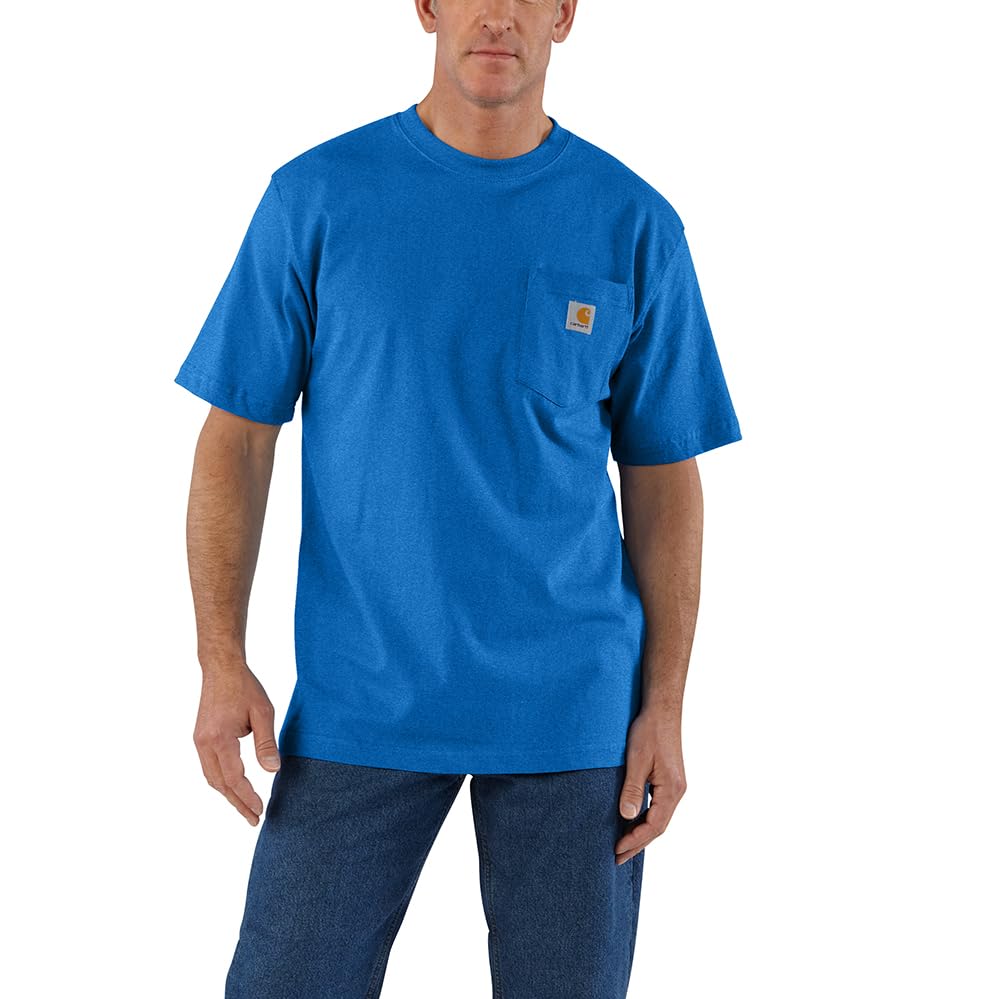 Carhartt Men's Loose Fit Heavyweight Short-Sleeve Pocket T-Shirt