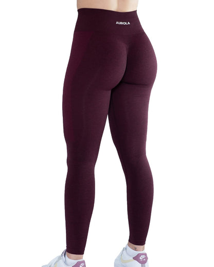 AUROLA Workout Leggings for Women Seamless Scrunch Tights Tummy Control Gym Fitness Girl Sport Active Yoga Pants