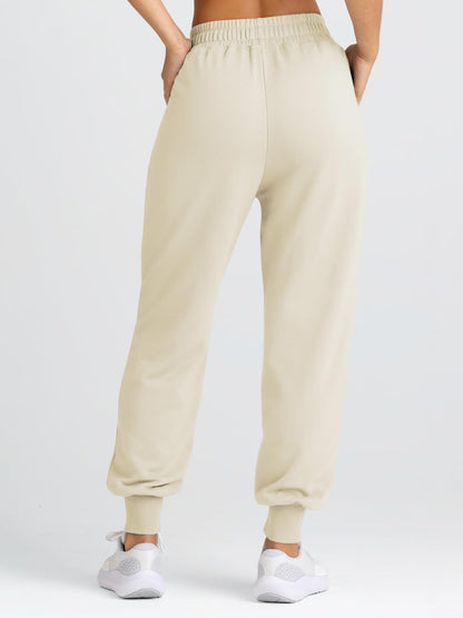 Yovela Sweatpants Women Baggy High Waisted Sweat Pants Fall Clothes Casual Joggers Y2k Aesthetic Warm Trousers with Pockets