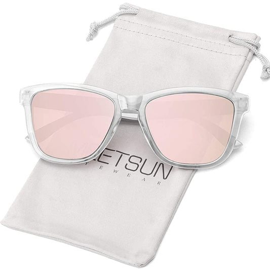 MEETSUN Polarized Sunglasses for Women Men Trendy Classic Retro Designer Style