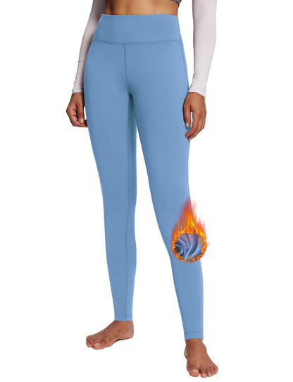 BALEAF Women's Fleece Lined Leggings Thermal Warm Winter Tights High Waisted Yoga Pants Cold Weather with Pockets