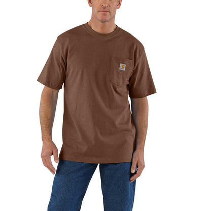 Carhartt Men's Loose Fit Heavyweight Short-Sleeve Pocket T-Shirt