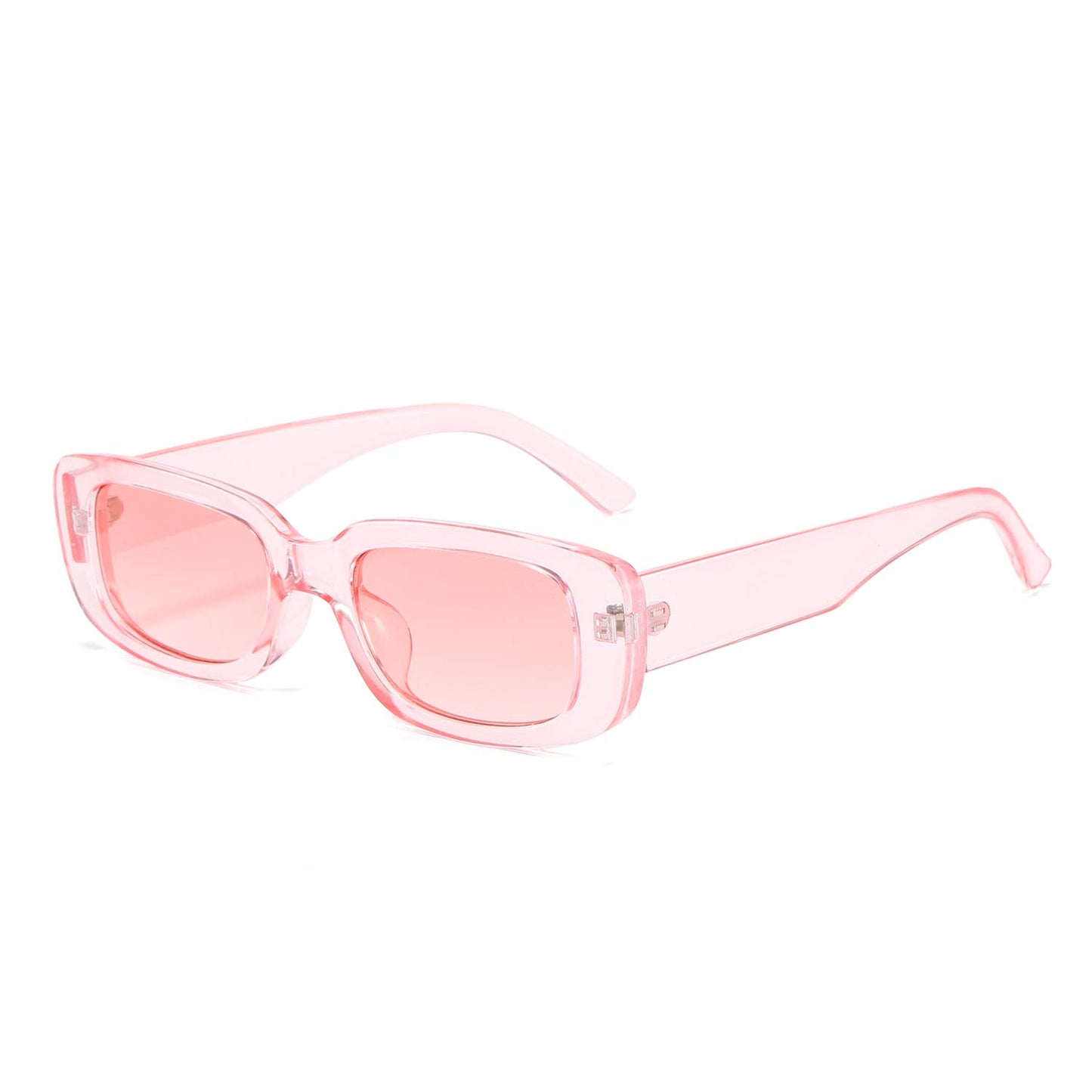 BUTABY Rectangle Sunglasses for Women Retro Driving Glasses 90’s Vintage Fashion Narrow Square Frame UV400 Protection