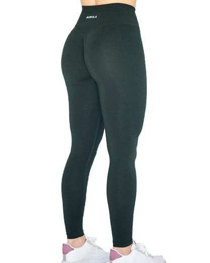 AUROLA Workout Leggings for Women Seamless Scrunch Tights Tummy Control Gym Fitness Girl Sport Active Yoga Pants