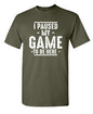 I Paused My Game to Be Here Graphic Tees Men Gaming Gamer Novelty Funny T Shirt