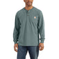 Carhartt Men's Loose Fit Heavyweight Long-Sleeve Pocket Henley T-Shirt