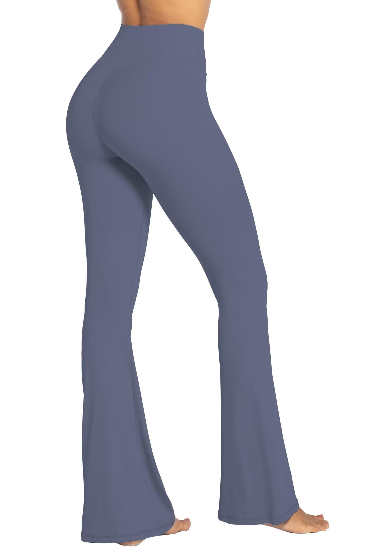 Sunzel Womens Flare Leggings with Tummy Control Crossover Waist and Wide Leg