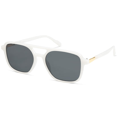 SOJOS Retro Aviator Sunglasses for Women Men,Trendy Rectangle Womens Mens Shades Sun Glasses SJ2202