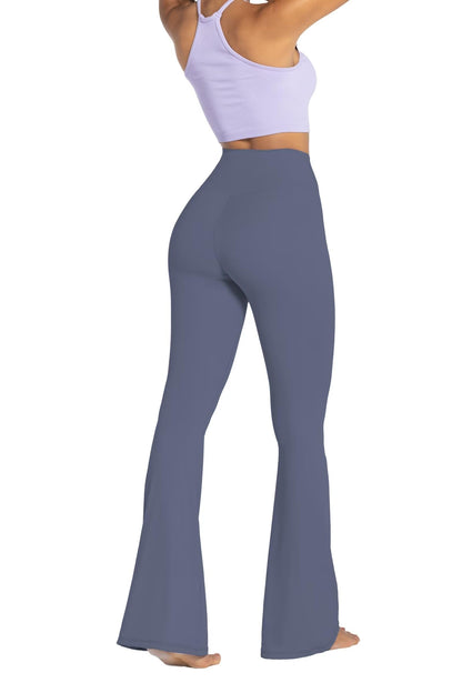 Sunzel Womens Flare Leggings with Tummy Control Crossover Waist and Wide Leg