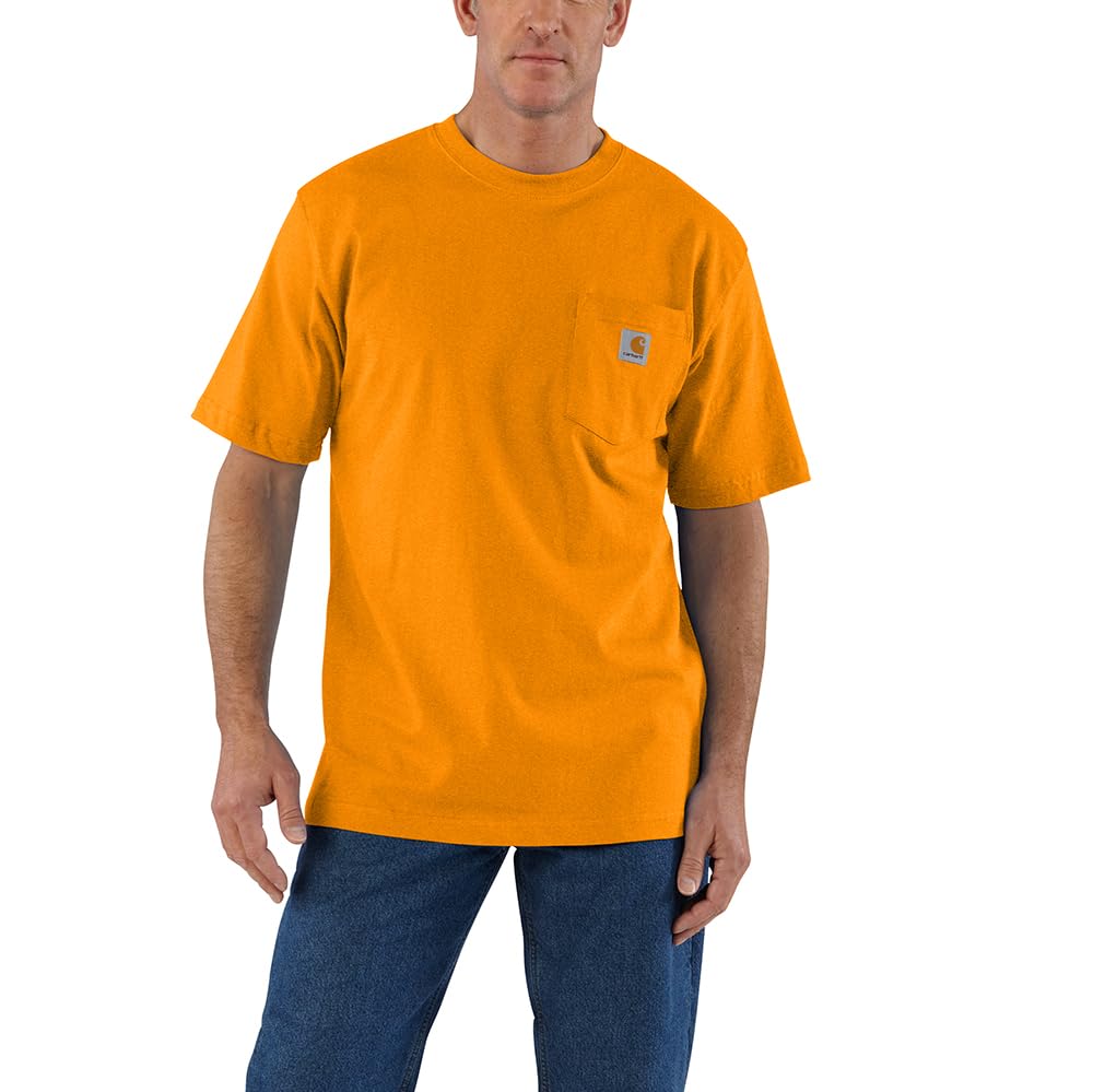 Carhartt Men's Loose Fit Heavyweight Short-Sleeve Pocket T-Shirt