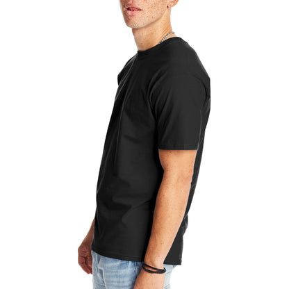 Hanes Men's Beefy-T T-Shirt, Heavyweight Cotton Tee, 1 Or 2 Pack, Big & Tall Sizes Available