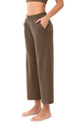 ODODOS Women's Modal Soft Wide Leg Pants with Pockets Adjustable Shockcord High Waist Casual Lounge Pants-27/29/31" Inseam