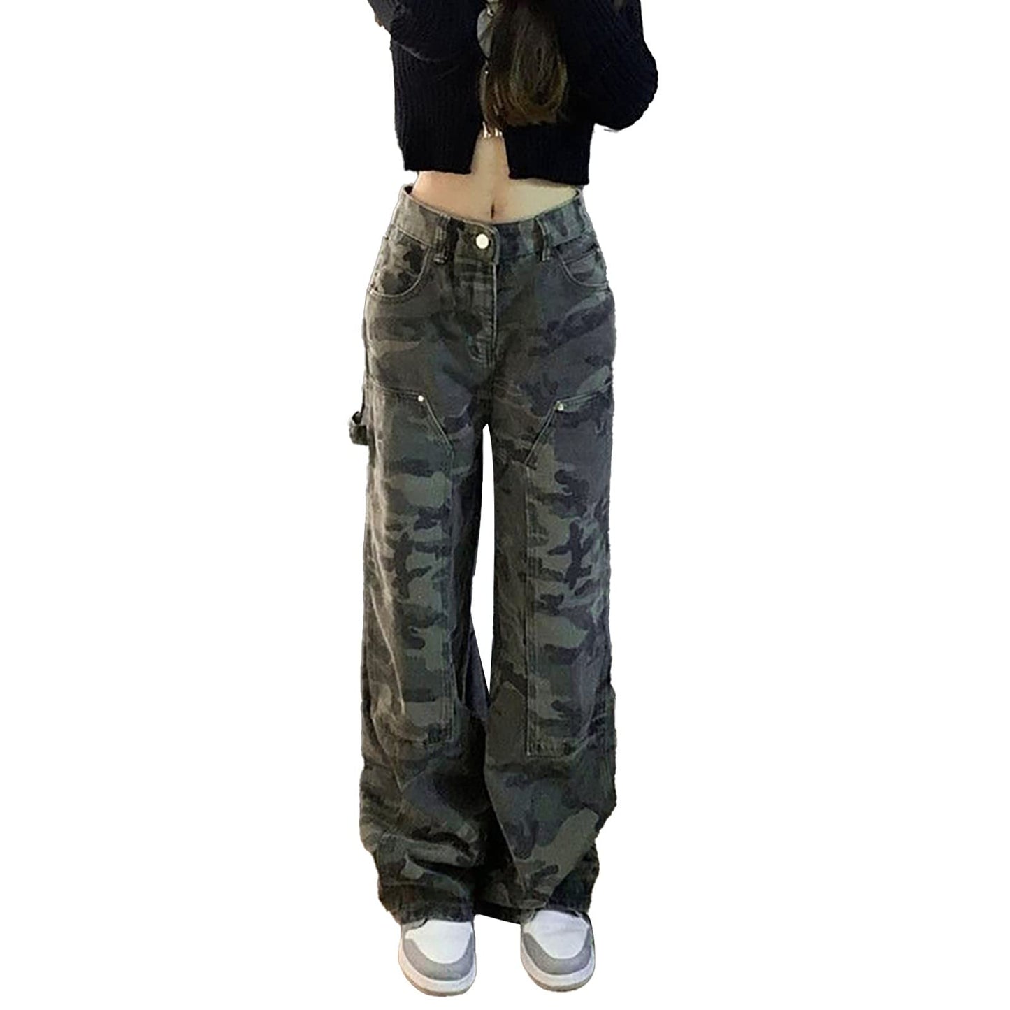 Jeans for Women High Waisted Straight Ankle Stretch Low Rise Barrel Jean Loose Boyfriend Denim Pant