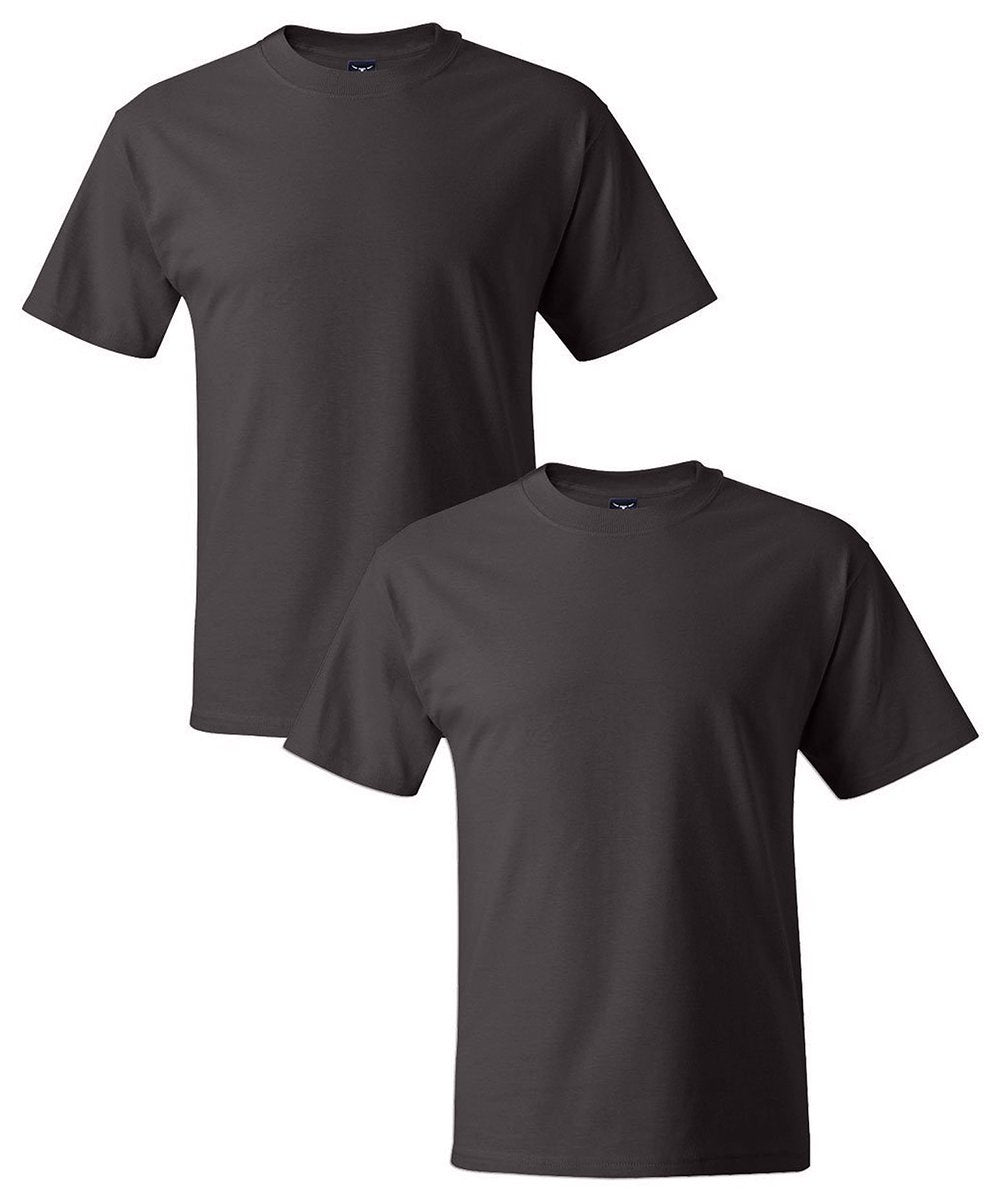 Hanes Men's Beefy-T T-Shirt, Heavyweight Cotton Tee, 1 Or 2 Pack, Big & Tall Sizes Available
