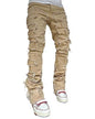 Stacked Jeans Men Skinny Ripped Jeans Slim Fit Denim Pants Y2K Goth Harajuku Emo Jeans Trouser