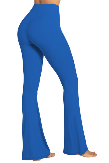 Sunzel Womens Flare Leggings with Tummy Control Crossover Waist and Wide Leg