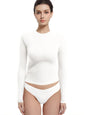 Abonlen Long Sleeve Shirts for Women Crewneck Basic Tees T Shirts Fitted Crop Tops Y2k Going Out Tops