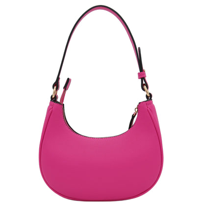 FashionPuzzle Small Crescent Shoulder Bag Underarm Purse