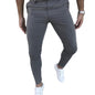 Men's Fashion Stretch Dress Pants Slim Fit Plaid Skinny Long Pants Casual Business Golf Dress Pants