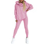 Lounge Sets for Women - 2 Piece Button Thick Outfits Sweatsuit Hoodies with Pants Fall Jogging Track Suits for Women