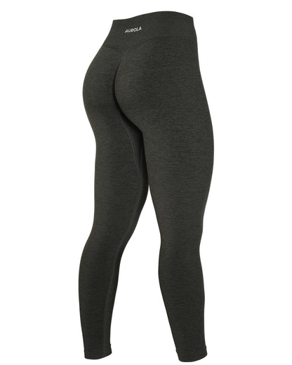AUROLA Workout Leggings for Women Seamless Scrunch Tights Tummy Control Gym Fitness Girl Sport Active Yoga Pants