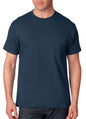 Hanes Men's Heavyweight Pocket T-Shirt, Beefy-T Full-Cut Cotton Pocket Tee for Men, Crewneck T-Shirt For Men, 1 or 2 Pack